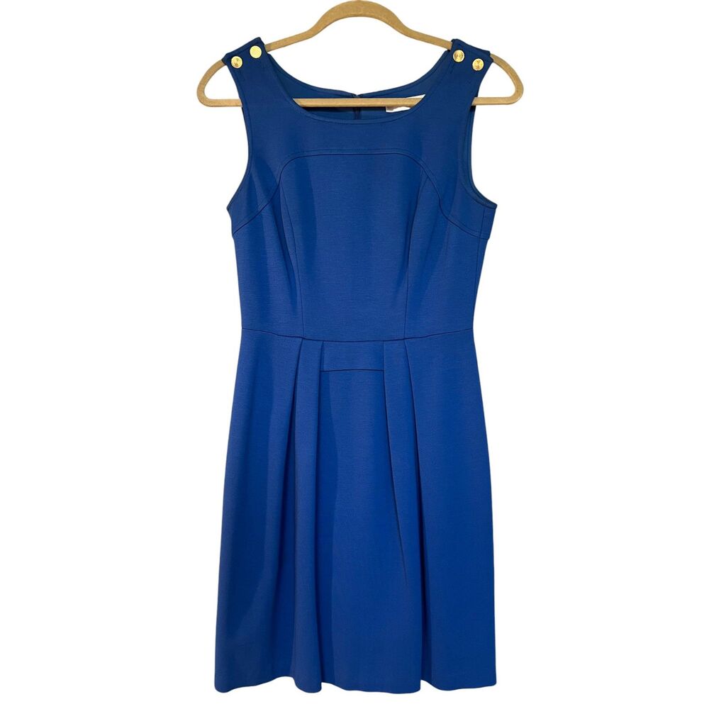 TRINA TURK Y2K Royal Blue “McKinley Dress” Sleeveless Sheath Dress - Size 4